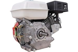 DeTec. 7 PS 5,2 kW Benzinmotor Standmotor Antriebsmotor Kartmotor Industriemotor Austauschmotor | Für viele Gartengeräte verwendbar | 1 Zylinder 4-Takt 210 ccm luftgekühlt
