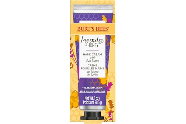 Burt's Bees Crème Hydratante pour Mains au Beurre de Karité/Lavande/Miel 28,3 g