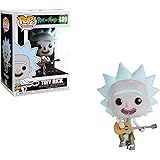 Funko Pop! Vinyl: Rick Sanchez & Morty: Tiny Rick Sanchez With Guitar - Morty, Multi - Rick & Morty - Figura in Vinile da Col