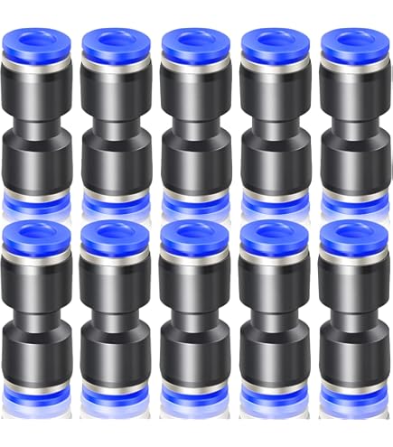 ANGEEK 10 stuks 8 mm 90° pneumatische stekkerconnector persluchtslangconnectoren Luchtbuisadapter Buigverbinding ANGEEK 10 stuks 8 mm 90° pneumatische stekkerconnector persluchtslangconnectoren Luchtbuisadapter Buigverbinding