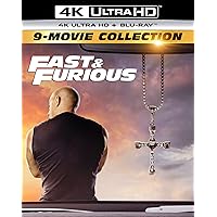 Fast And Furious Collection 1-9 (4K Ultra-HD +Blu-Ray) ( Box 18 4K+Blu-Ray)