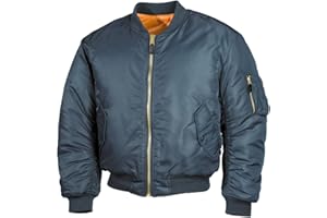 MFH Giacca da pilota US MA1 - Nero