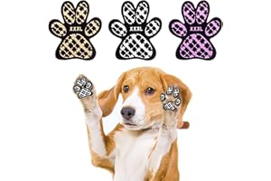 BEAUTYZOO Pfotenschutz für Hunde 36 Stücke, Anti-Rutsch Selbstklebende Hundeschuhe für ältere Hunde, Traktion Hund Schuhe Hundesocken Ersetzen, ideal zum Schutz gegen heißen Asphalt & verletzte Pfoten
