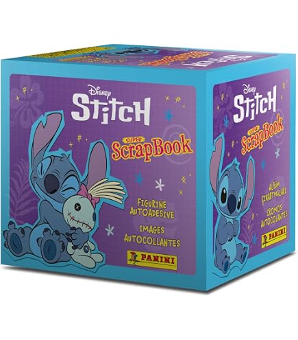 Panini Stitch 2 Mon Super Scrapbook Blister 11 Pochettes + 4 Offertes