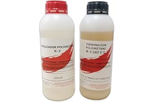 DISPIVAL - BARNIZ SUELOS SATINADO 2 Componentes R-3 1Lt+1Lt
