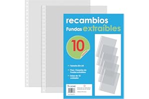 dohe 91363 – 10 Refill Sleeves, Sleeve Folder, Removable