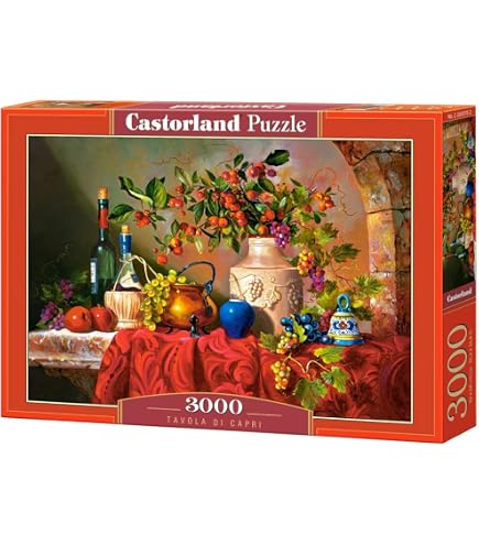 Castorland Puzzle 'Tulips And Other Flowers' – 3000 Teile, 47x33 Cm, Bunt