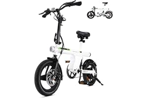 ‎FINBIKE Finbike E Bike Klapprad,14 Zoll Elektrofahrrad 7.8Ah Akku,250W Kompakt Elektrofahrräder mit 3H Schnellladung,3 Fahrmodi,3 Geschwindigkeitsmodi,Reichweite MAX 45km,Electric Bike für Herren und Damen