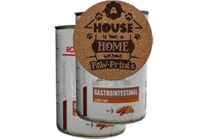 AETN Creations Gastrointestinal Low Fat Pack 2x410g Wet Dog Food in Loaf to Support Canine Gastro Health with AETN Jerky Treat