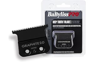BaBylissPRO Lama di ricambio T-Blade a denti profondi - FX707B2 grafite per uomo, 1 pezzo