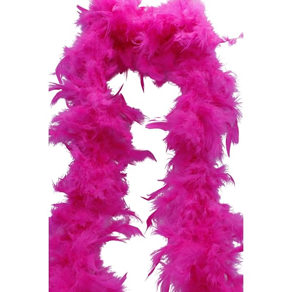 Boa à Plumes Éclatantes 2M – Plumes De Dinde Douces Et Colorées, Accessoire De Mode Et Déco Polyvalent, Avec Lunettes Incluses