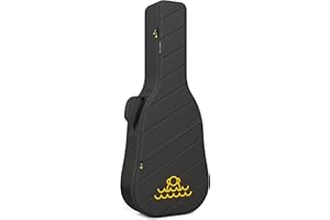 MONKEY LOOP Touring Acoustic - Borsa per Chitarra con Imbottitura da 23mm - Borsa Semirigida per Chitarra Acustica - Tasca Esterna per Accessori - Cinghie Regolabili - Resistente all´Acqua