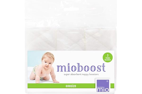 Bambino Mio, Mioboost Classique Insert Booster, Augmenter l'absorption, Blanc