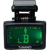 Ibanez Tunano Clip Chromatic Tuner &ndash; LCD ekran &ndash; Kromatik ve otomatik gitar/bas/ukulele modu se&ccedil;ilebilir