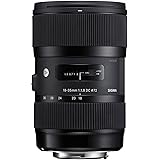 Sigma 210306 18-35mm F1.8 DC HSM Lens for Nikon - Black