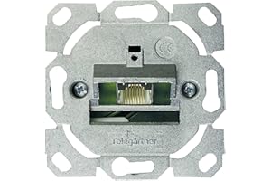 TELEGARTNER Telegärtner J00020A0420 Netzwerkdose Unterputz Einsatz CAT 5e 1 Port