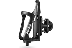 GADISTA France, Porte bidon Velo/Moto/Trott, Porte Gourde VTT, pour Bouteilles de 48-80 mm, Barre Horizontale ou Verticale, Maintien Ferme et Sécuritaire, Patins Antidérapants, Installation Facile