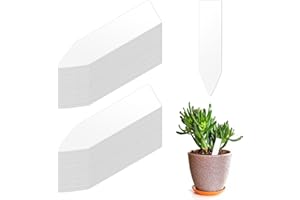 SRLWMYI 200PCS Etiquette Jardin,Etiquette Potager,Résistants aux Intempéries,Etiquette Plante,Etiquette Semis,pour Jardins,Pots de Fleurs,Plantes en Pot,Arbres Fruitiers,5x10cm.