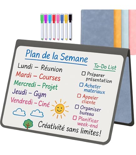 Petit Tableau Blanc Effaçable À Sec Magnétique Mini Tableau Blanc Effaçable à Sec Portable pour Petit Tableau Blanc Effaçable À Sec Magnétique Mini Tableau Blanc Effaçable à Sec Portable pour