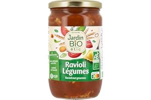 Jardin BiO étic - Ravioli Légumes 675g - bocal