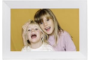 AURACarver Cadre Photo NUMERIQUE 10.1' - Sea Salt - Écran HD 1 280 × 800 de 10,1' à la qualité d’Image Haut de Gamme