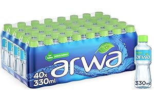 Arwa Bottled Drinking Water, 40pcsx330ML pack