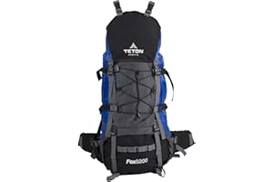 Teton Sports Fox 5200 Internal Frame Backpack - Aztec Blue