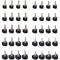 sourcing map 5 Pairs TPU Kitten Heel Tips Shoes Replacement Tap ...