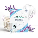 Natulim &ndash; Detergent Strips for Washing Machine &ndash; 50 Washes (Lavender) | Includes Softener, Eco-Friendly, Hypoallergenic, Made