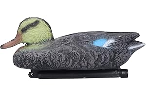 Cikonielf Pato De Plástico Decoración De Piscina De Pato Uso De Cebo De Caza Parques Jardín Decoración De Estanque 10,2X4,5 Pulgadas Macho/Hembra Pato Mandarín(Pato Mandarín Hembra)