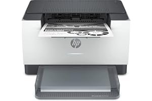 HP LaserJet M209dw 6GW62F, Impresora Láser A4 Monocromo - Impresión a Doble Cara Automática (29ppm, Wi-Fi, Ethernet, USB, Procesador 500MHz, Memoria 64MB, Smart App, Panel de Control) Blanca y Gris