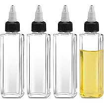 2 stuks knijpfles 230ml, met schaal, heldere olie-dispenser flessen met 2 stuks knijpfles 230ml, met schaal, heldere olie-dispenser flessen met
