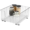 bremermann Cupboard Basket Drawer 40 cm Width, Floor Telescopic Drawer with Shelf, Kitchen Drawer (chrome)
