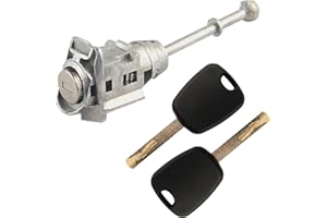 STARKIT PERFORMANCE Serrure de porte compatible pour 207, 2008, C5 (2001-2019) AVANT GAUCHE (conducteur) Barillet + double de clés (75mm) 9170EA | 9170EC