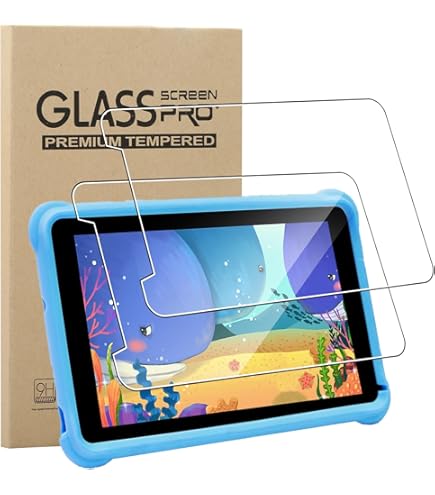 Pellicola Vetro Temperato Per HiGrace Tablet Bambini 7 Pollici - 2 Pezzi, Antigraffio 9H, Antimpronte - Foto 6