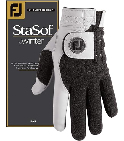 FootJoy WeatherSof Women's Golf Gloves - 2 Double Packs (4 Gloves Total), Left-Handed, White, Select Size EE