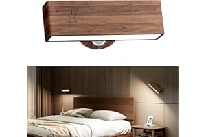 LONGYIFA Magnetic Rechargeable Wall Light Indoor, Battery Operated Wall Lights Indoor Wall Mounted Lamp Night Light Portable Removable with Magnetic 360 Rotation, Dimmable Wireless Wall Sconce for Picture