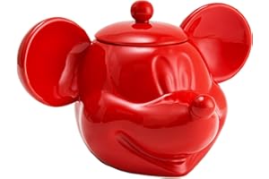 Joytoy Disney Mickey Mouse-Caja para Llaves 3D (25 x 17 x 20 cm), Color Rojo, cerámica