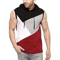 GRITSTONES Men's Solid Regular Fit T-Shirt
