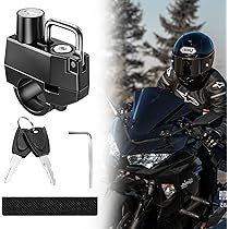 Lucchetto Portacasco EBTOOLS Per Moto - In Lega Con 2 Chiavi, Per MT-10 2016-2018 E FZ-10 2016-2017 (Nord America) - 3