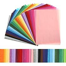 Boutique Carta Veline Stampata Con Illustrazioni Botaniche, 24 Fogli Grandi 20x30 Cm, Per Confezioni Regalo