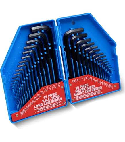 INBUS® 70389 Zestaw kluczy sześciokątnych (imperialny), 7