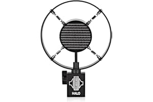Sontronics Halo Vintage Style Supercardioid Dynamic Microphone for Guitar Amps, Harmonicas and Drums. 3 Pin XLR & No Phantom Power req. Lifetime Microphone Warranty – Designed in UK