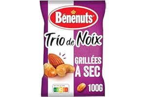 Benenuts Trio de Noix Grillées à Sec 100g