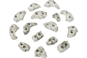 ‎ALPIDEX ALPIDEX Klettergriffe Klettersteine Tritte Größe XS - 15, 30, 60, 120 Stück