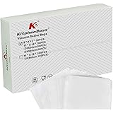 Vacuum Sealer Bags - Food Vacuum Bags - 100pcs 20 x 30cm and 28 x 40cm | BPA-Free | Heavy Duty Embossed | for Vacuum-Sealer F