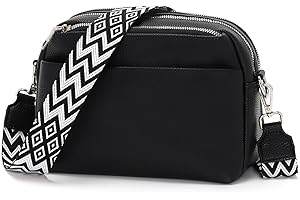 Zyig klein umhängetasche damen handtasche damen Veganemleder crossbody bag damen Breitem Schultergurt 8 fächern