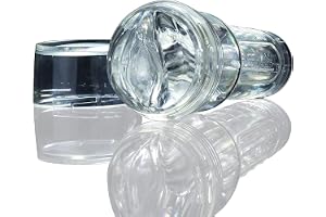 Fleshlight - Ice Lady Crystal - Intim produkt | Provglidmedel ingår, verklighetstrogen superhud, slutlock sugkontroll, det officiella köttljuset, tillverkad i USA.