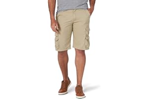 Wrangler Authentics Pantalón Corto Cargo de Sarga Premium Hombre