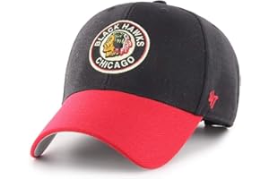 '47 Casquette de baseball vintage NHL Blackhawks à bord incurvé